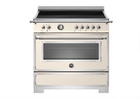Bertazzoni Heritage Induktionsspis HER95I1EAVT2, 90 cm Elfenbensvit