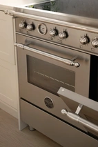 Bertazzoni Heritage Induktionsspis HER95I2EXC2, 90 cm Rostfri