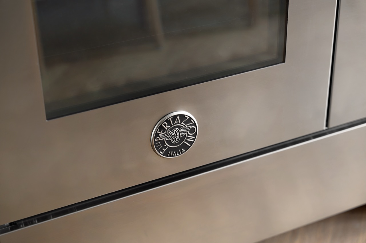 Bertazzoni Heritage Induktionsspis HER95I2EXC2, 90 cm Rostfri