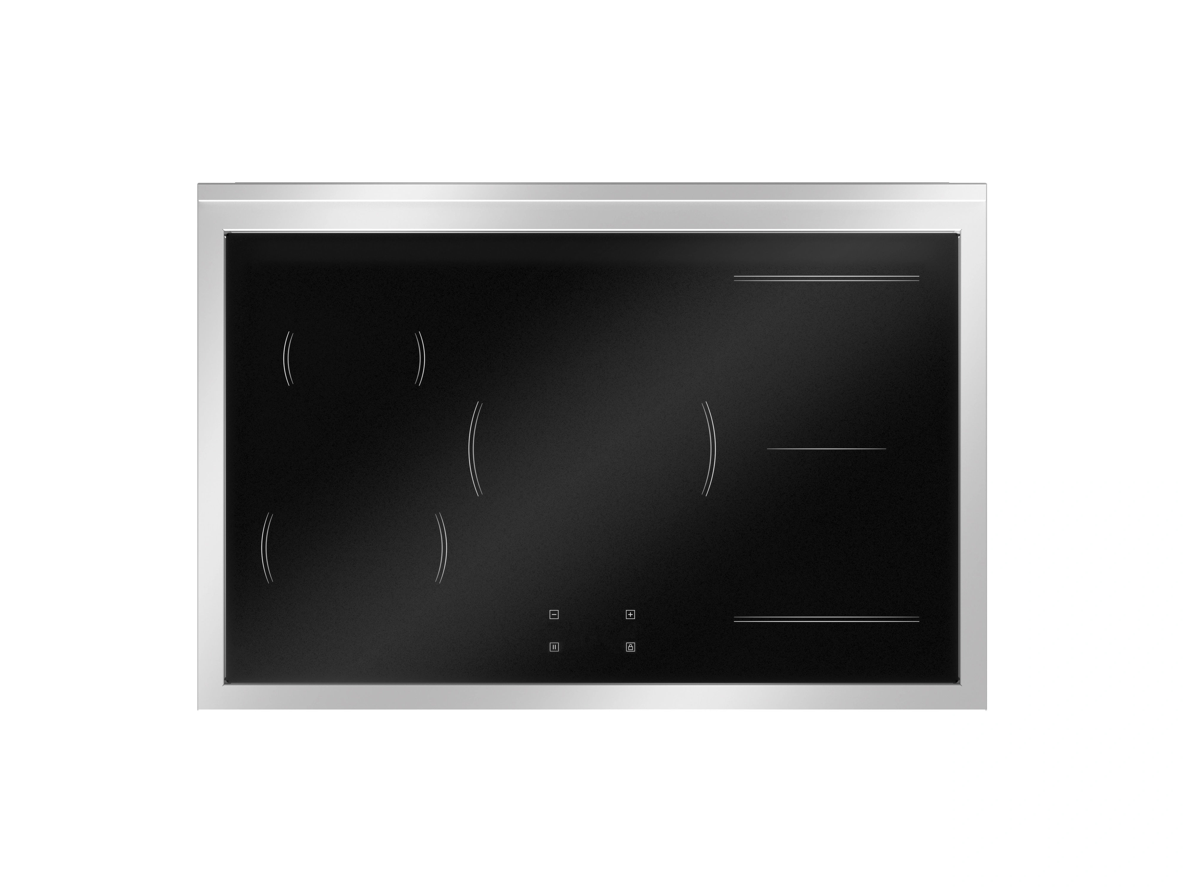 Bertazzoni Heritage Induktionsspis HER95I2ENEC2, 90 cm Mattsvart