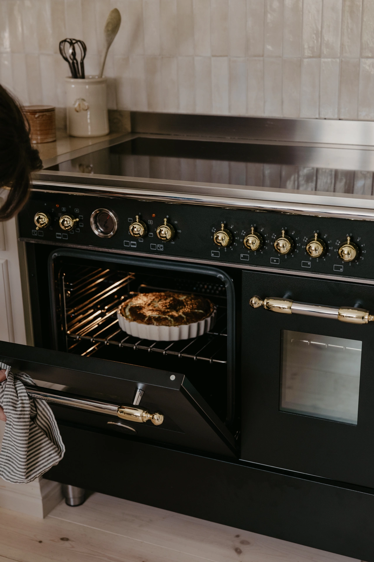 Bertazzoni Heritage Induktionsspis HER95I2ENEC2, 90 cm Mattsvart