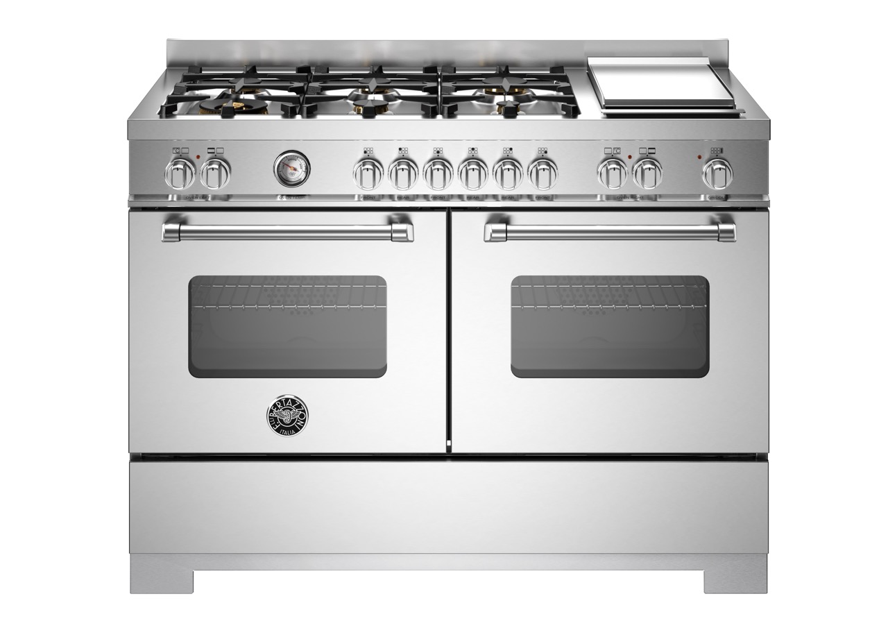 Bertazzoni Master Gasspis MAS126G2EXT2, 120 cm Rostfri