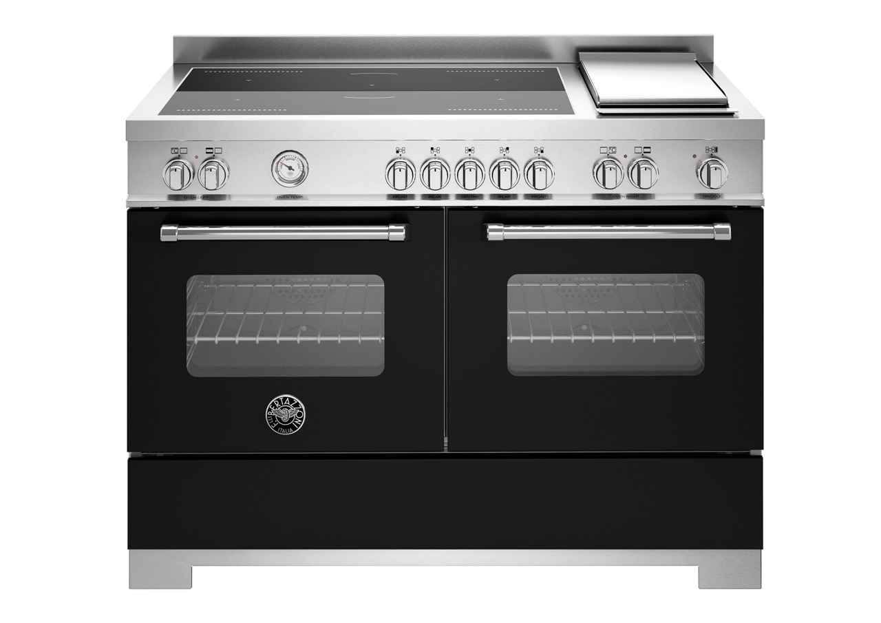 Bertazzoni Master Induktionsspis MAS125I2ENET2, 120 cm Mattsvart