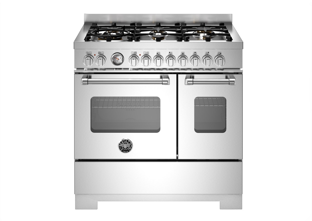 Bertazzoni Master Gasspis MAS96L2EXT2, 90 cm Rostfri