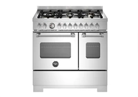 Bertazzoni Master Gasspis MAS96L2EXT2, 90 cm Rostfri