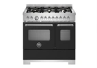 Bertazzoni Master Gasspis MAS96L2ENET2, 90 cm Mattsvart