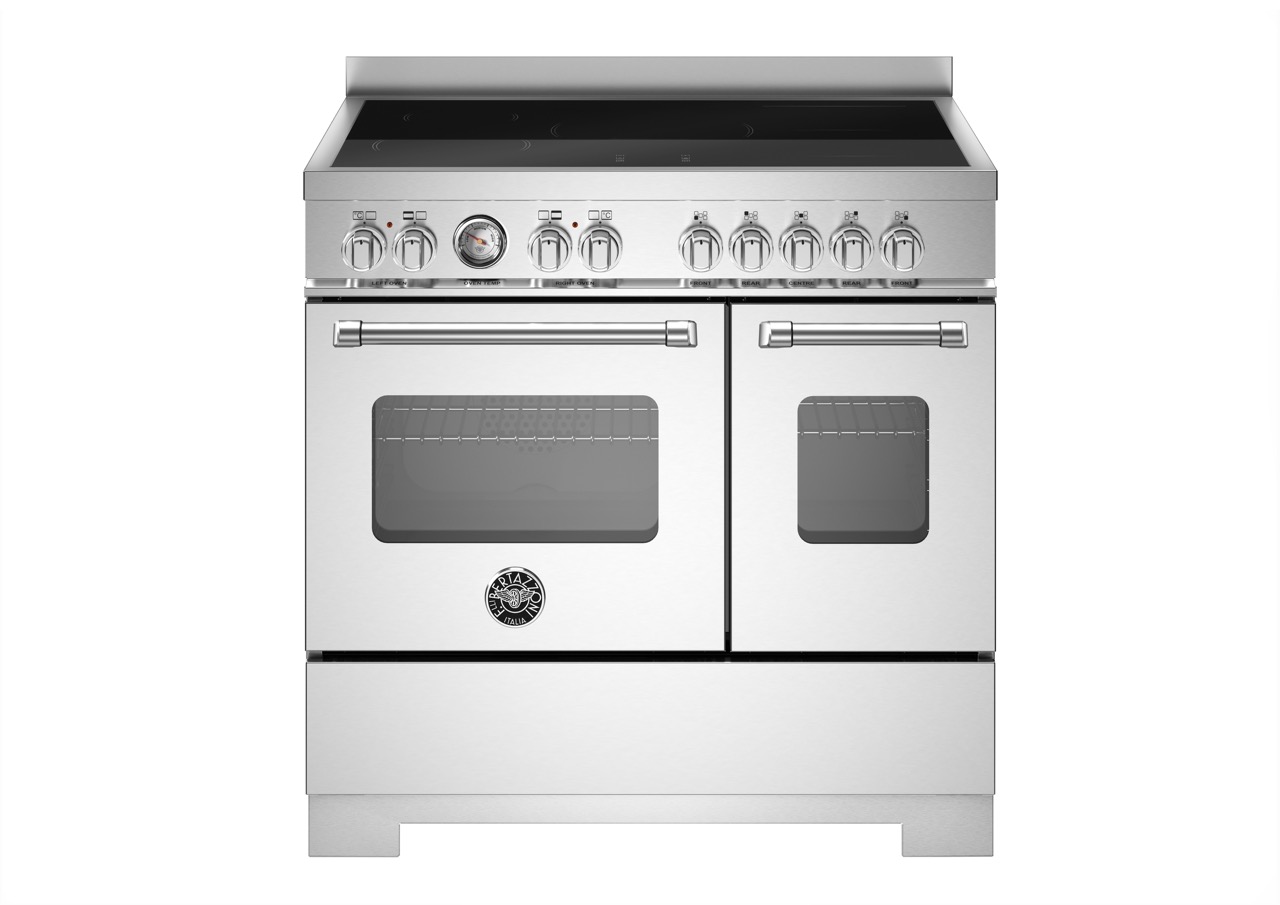 Bertazzoni Master Induktionsspis MAS95I2EXT2, 90 cm rostfri