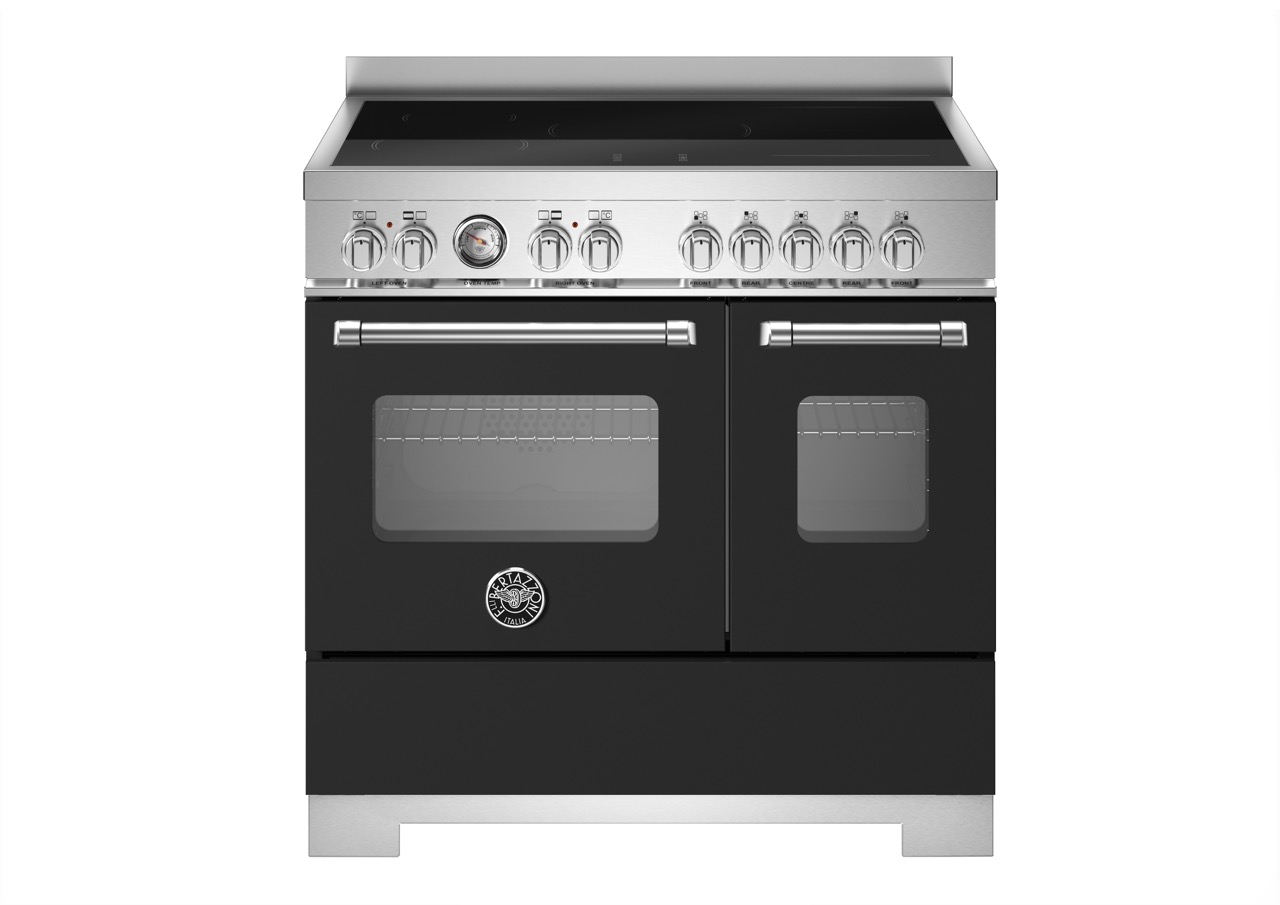 Bertazzoni Master Induktionsspis MAS95I2ENET2, 90 cm Mattsvart