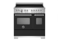 Bertazzoni Master Induktionsspis MAS95I2ENET2, 90 cm Mattsvart