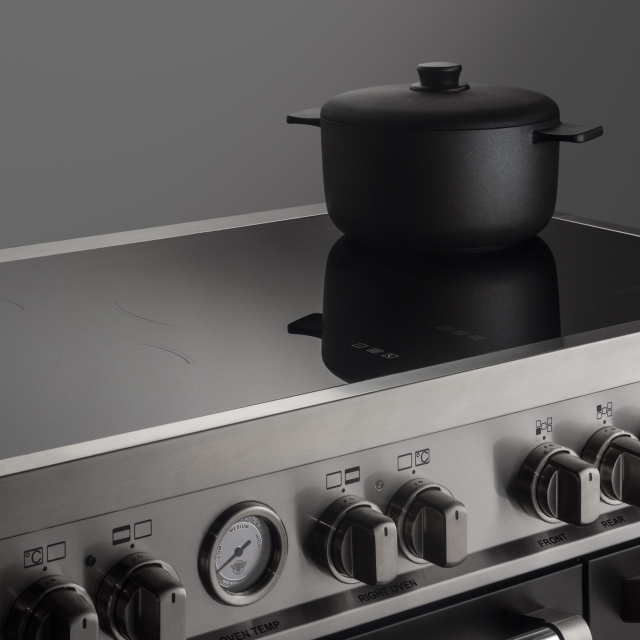 Bertazzoni Master Induktionsspis MAS95I2ENET2, 90 cm Mattsvart