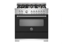 Bertazzoni Master Gasspis MAS96L1ENET2, 90 cm Mattsvart