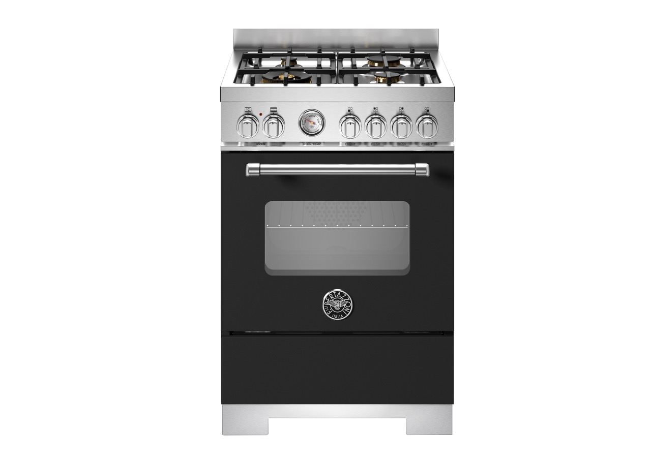 Bertazzoni Master Gasspis MAS64L1ENET2, 60 cm Mattsvart