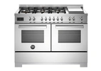 Bertazzoni Professional Gasspis PRO126G2EXT2, 6 brännare & stekbord