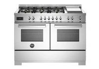 Bertazzoni Professional Gasspis PRO126G2EXT2, 6 brännare & stekbord