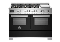 Bertazzoni Professional Gasspis PRO126G2ENET2, 120 cm 6 brännare + stekbord