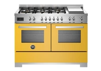 Bertazzoni Professional Gasspis PRO126G2EGIT2, 120 cm Gul