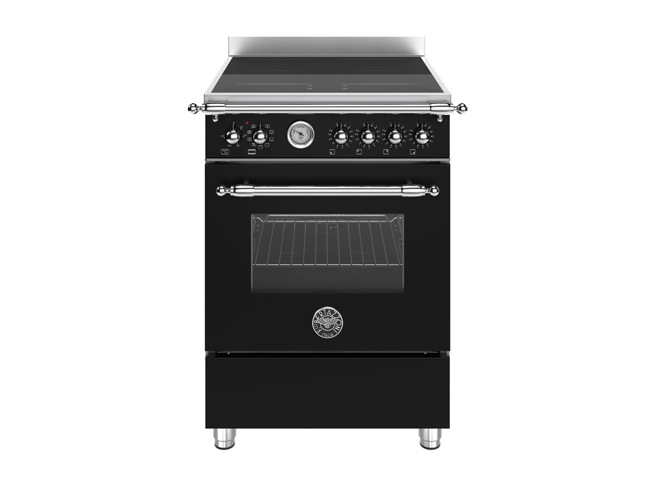 Bertazzoni Heritage Induktionsspis HER64I1ENEC2, 60 cm Mattsvart