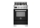 Bertazzoni Professional Gasspis PRO64L1ENET2, 60 cm Svart
