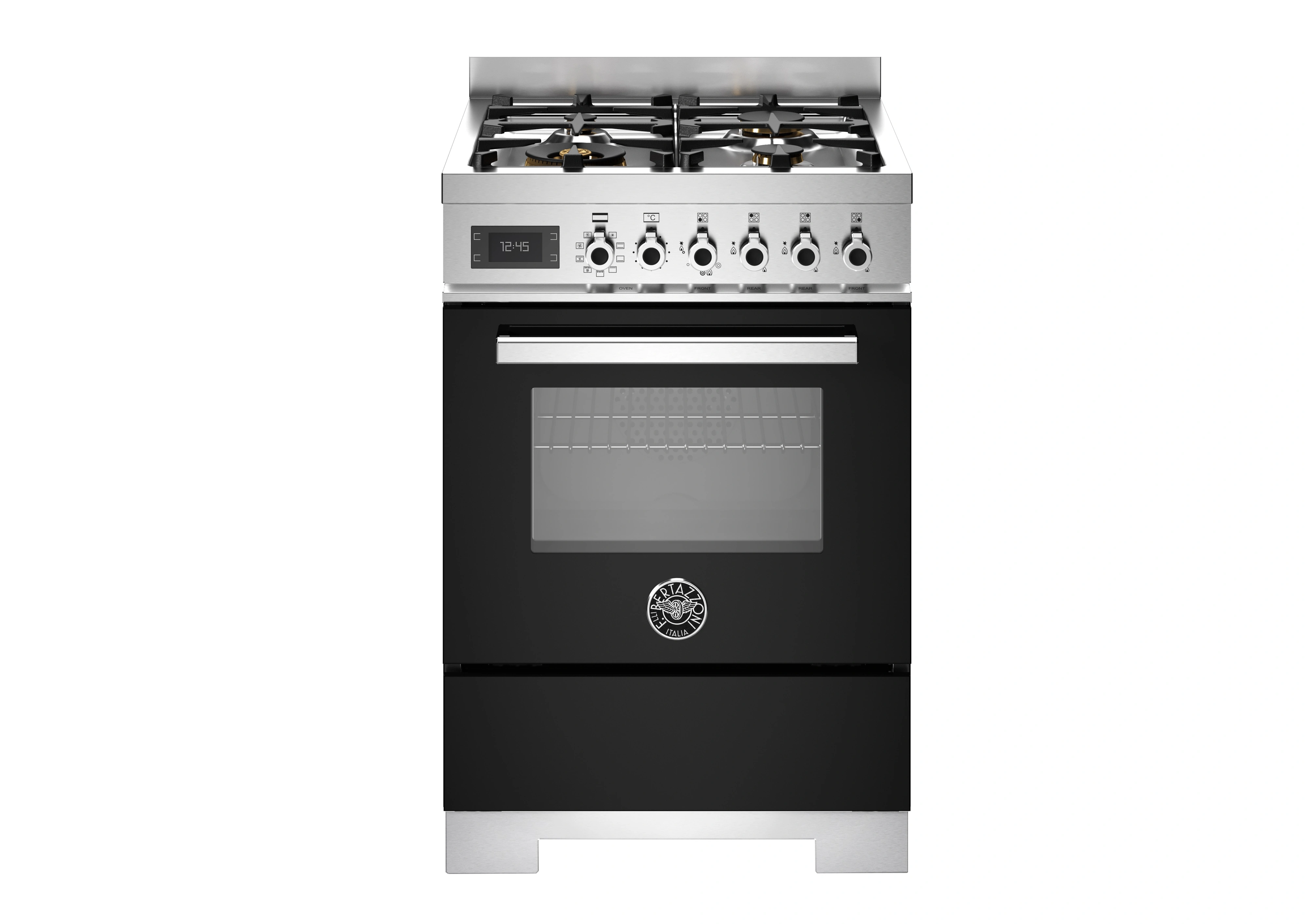 Bertazzoni Professional Gasspis PRO64L1ENET2, 60 cm Svart