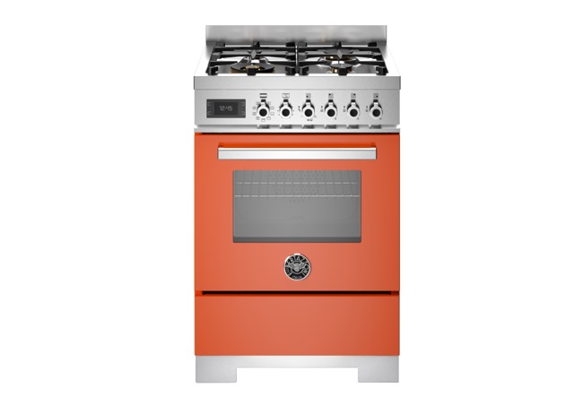 Bertazzoni Professional Gasspis PRO64L1EART2, 60 cm Orange