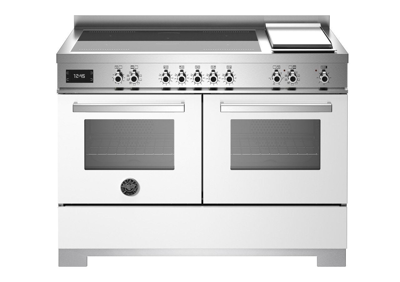 Bertazzoni Professional Induktionsspis PRO125I2EBIT2, 120 cm Vit