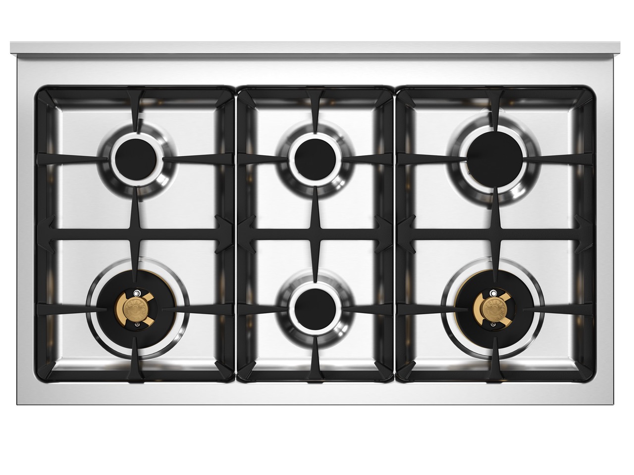 Bertazzoni Professional Gasspis PRO106L2EXT2, 100 cm Rostfri