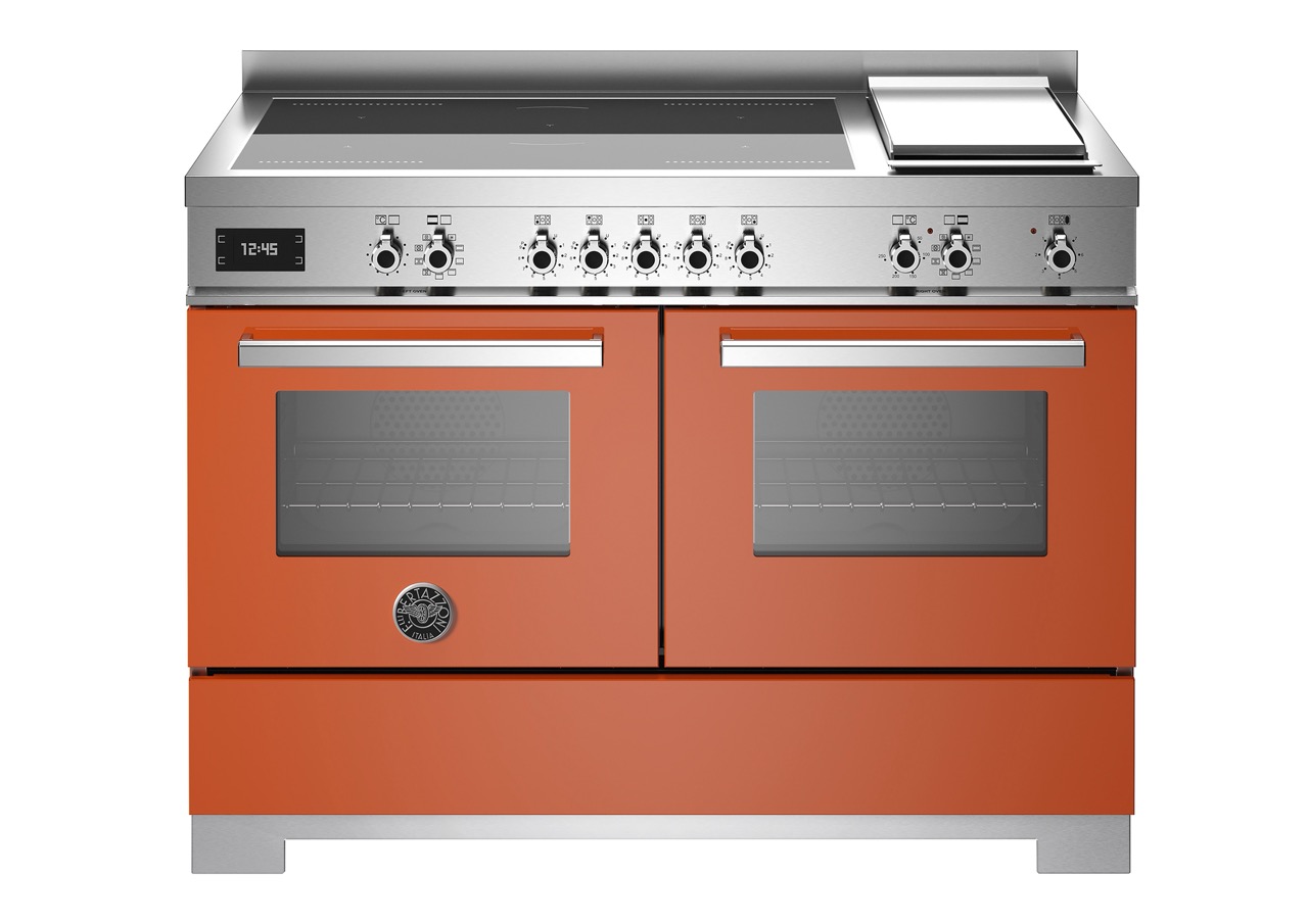 Bertazzoni Professional Induktionsspis PRO125I2EART2, 120 cm Orange