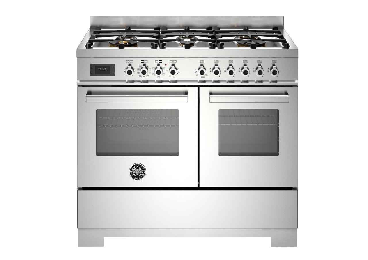 Bertazzoni Professional Gasspis PRO106L2EXT2, 100 cm Rostfri