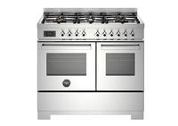Bertazzoni Professional Gasspis PRO106L2EXT2, 100 cm Rostfri
