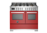 Bertazzoni Professional Gasspis PRO106L2EROT2, 100 cm Röd