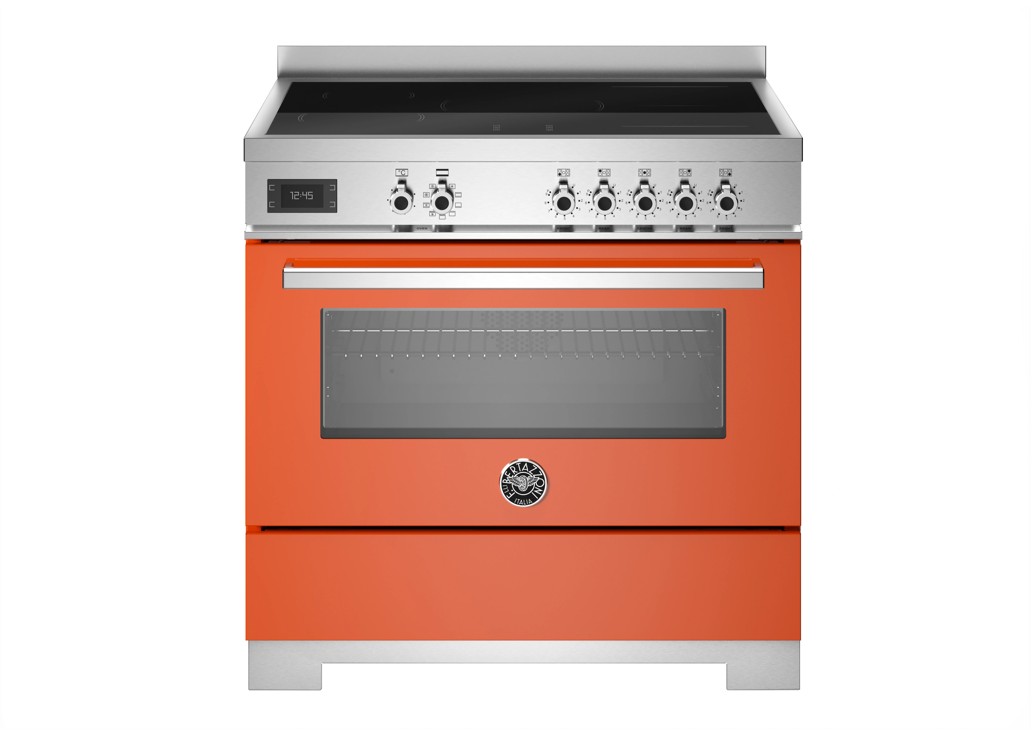 Bertazzoni Heritage Induktionsspis PRO95I1EART2, 90 cm Orange