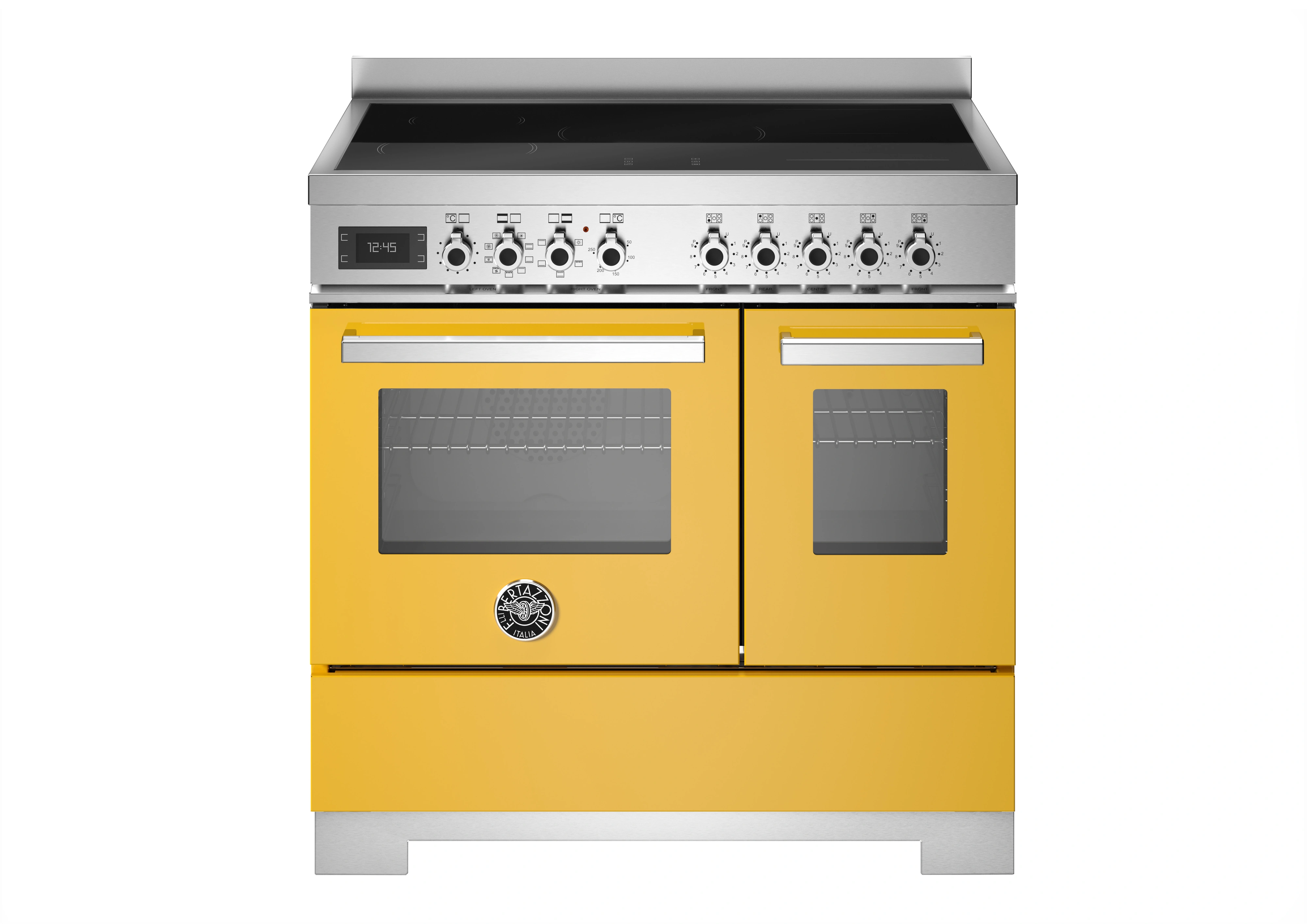Bertazzoni Professional Induktionsspis PRO95I2EGIT2, 90 cm Gul
