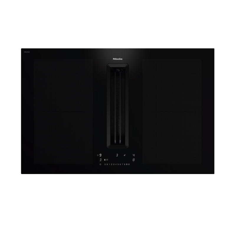 Miele Induktionshäll med fläkt KMDA 7676-1 FL BlackPerfection