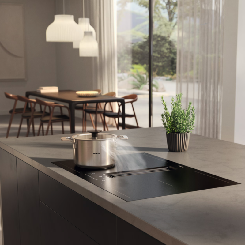 Miele Induktionshäll med fläkt KMDA 7876-1 FL MattFinish