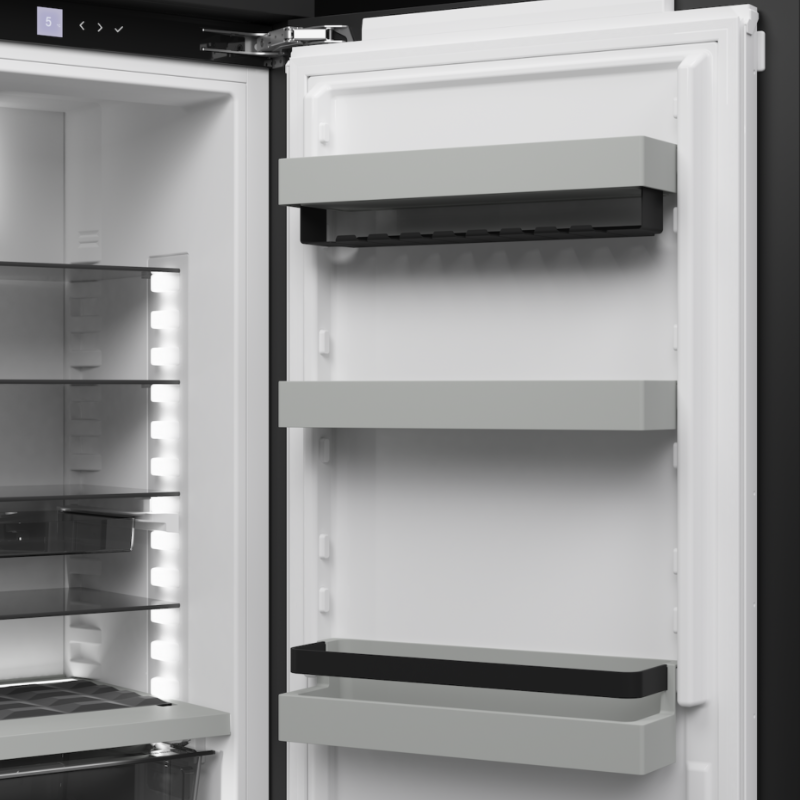 BORA Cool kyl och frys kombinerat skåp XL C194KGS2 (med extra tillbehörspaket)