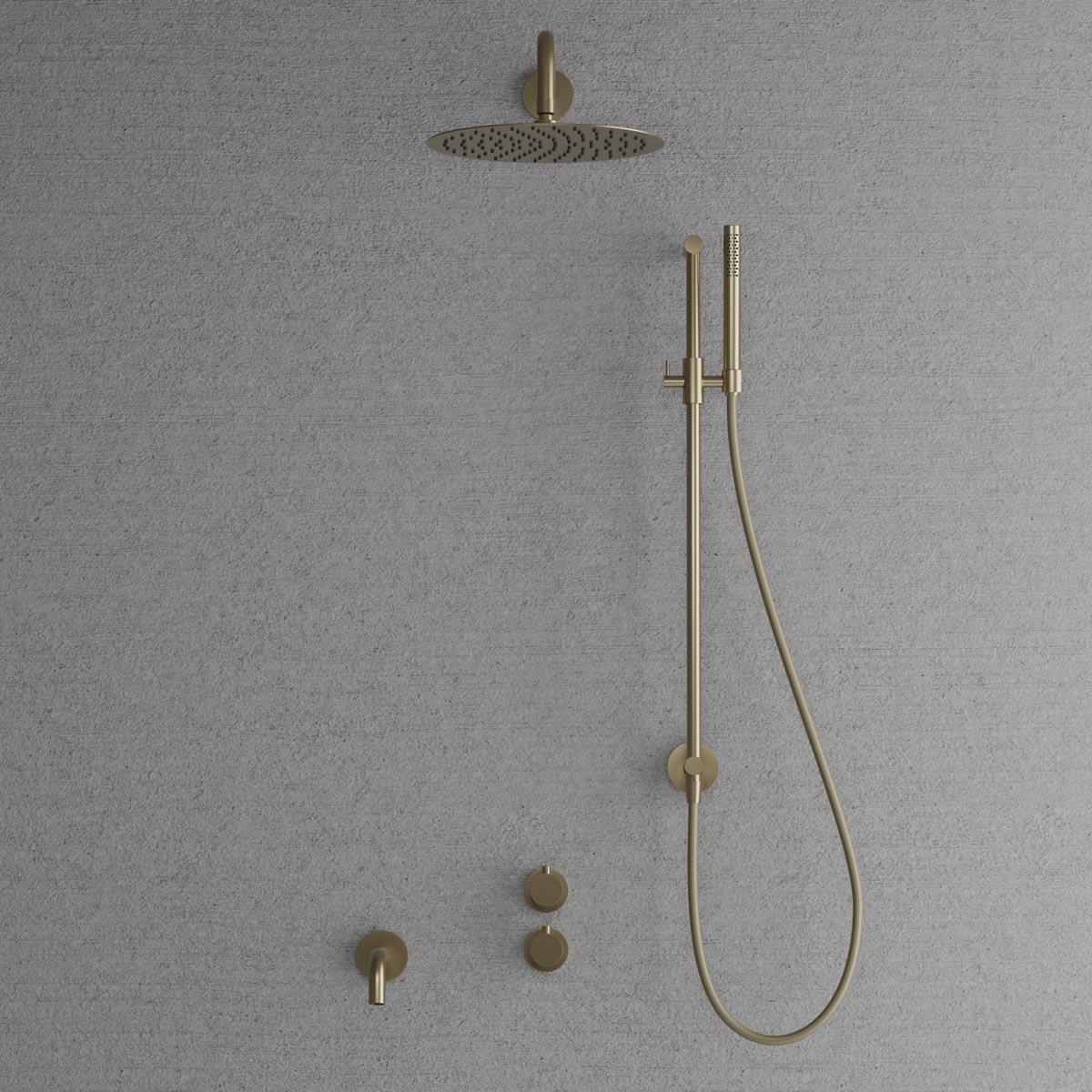 Harmonized 6x Champagne Duschset