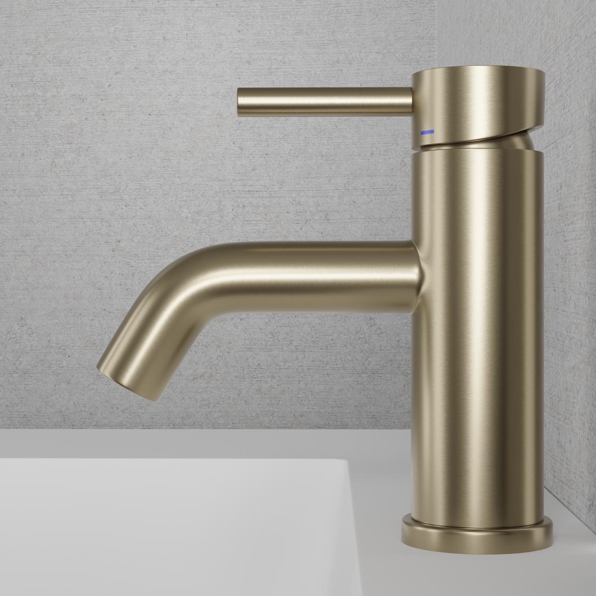 Blandare Steel Wave Champagne
