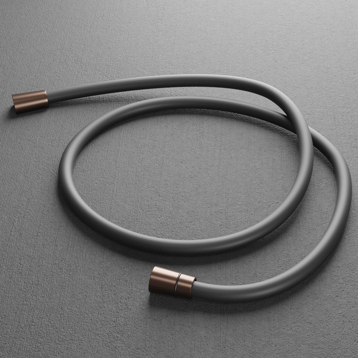 Scandtap SoftFlow Shower Hose Black/Amber