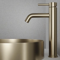 Blandare Steel Wave High Champagne