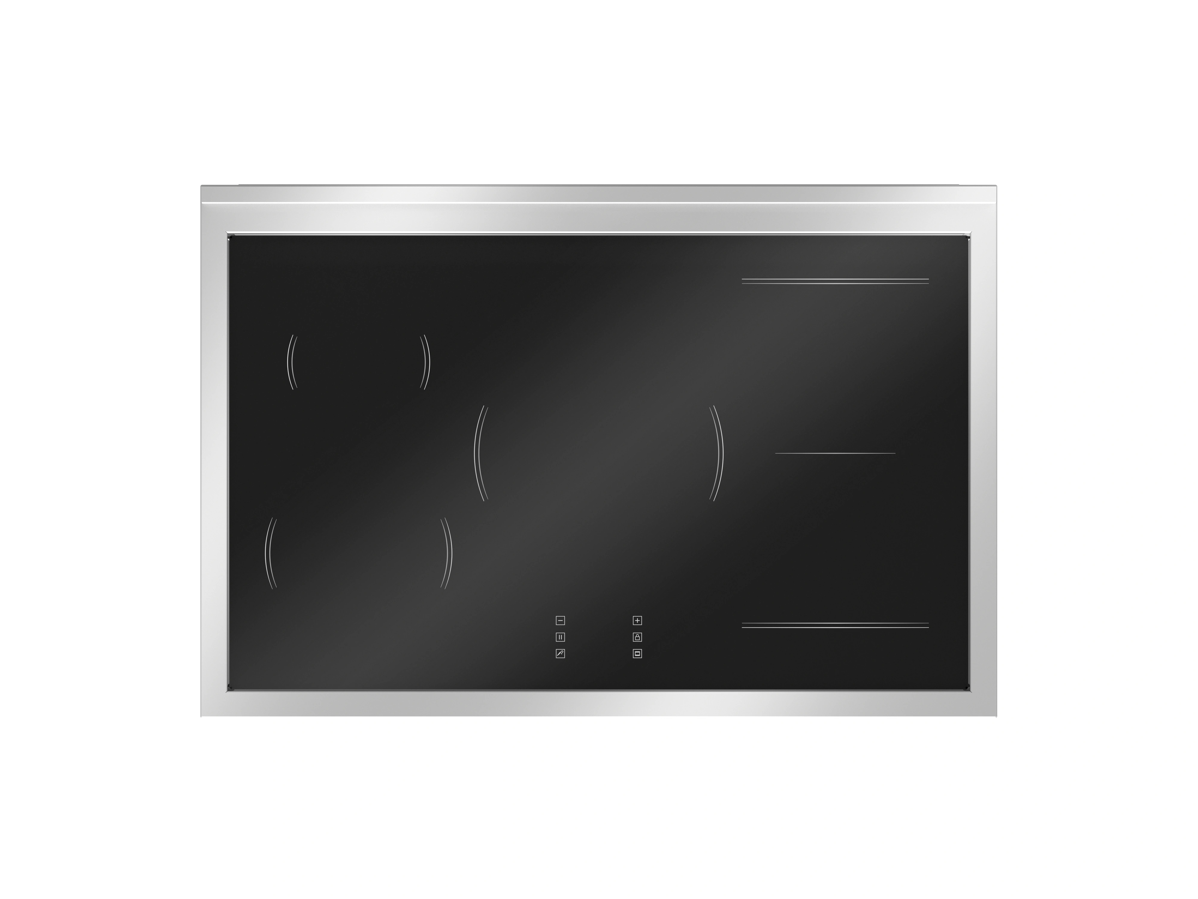 Bertazzoni Heritage Induktionsspis HER95I1EAVT2, 90 cm Elfenbensvit
