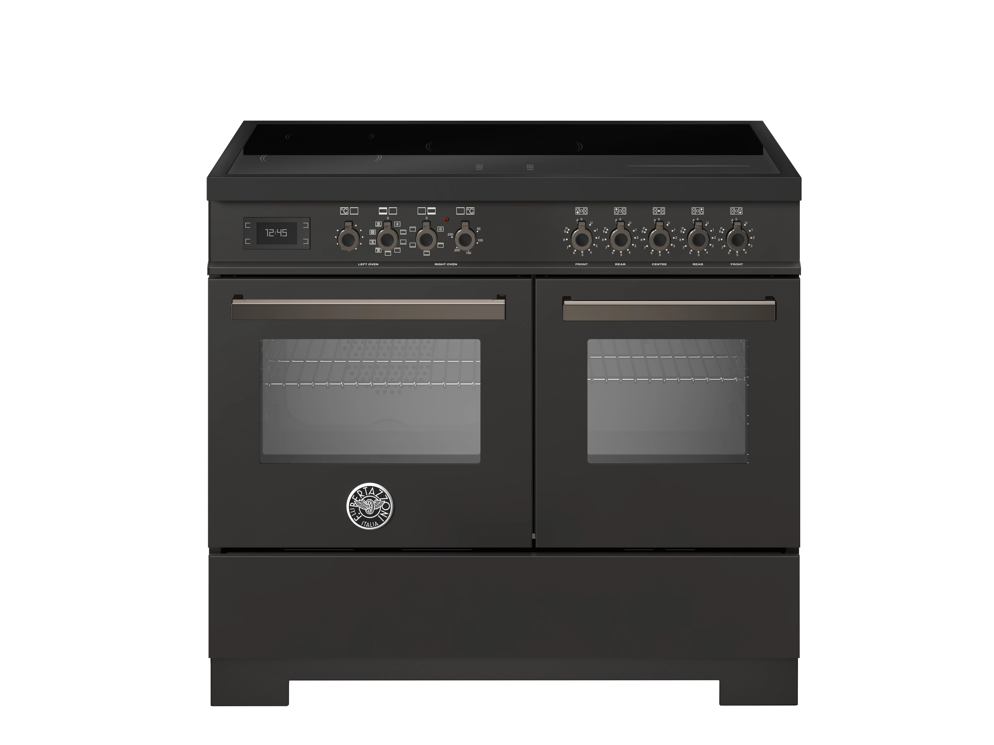 Bertazzoni Professional Induktionsspis PRO105I2ECAT2, 100 cm Carbonio