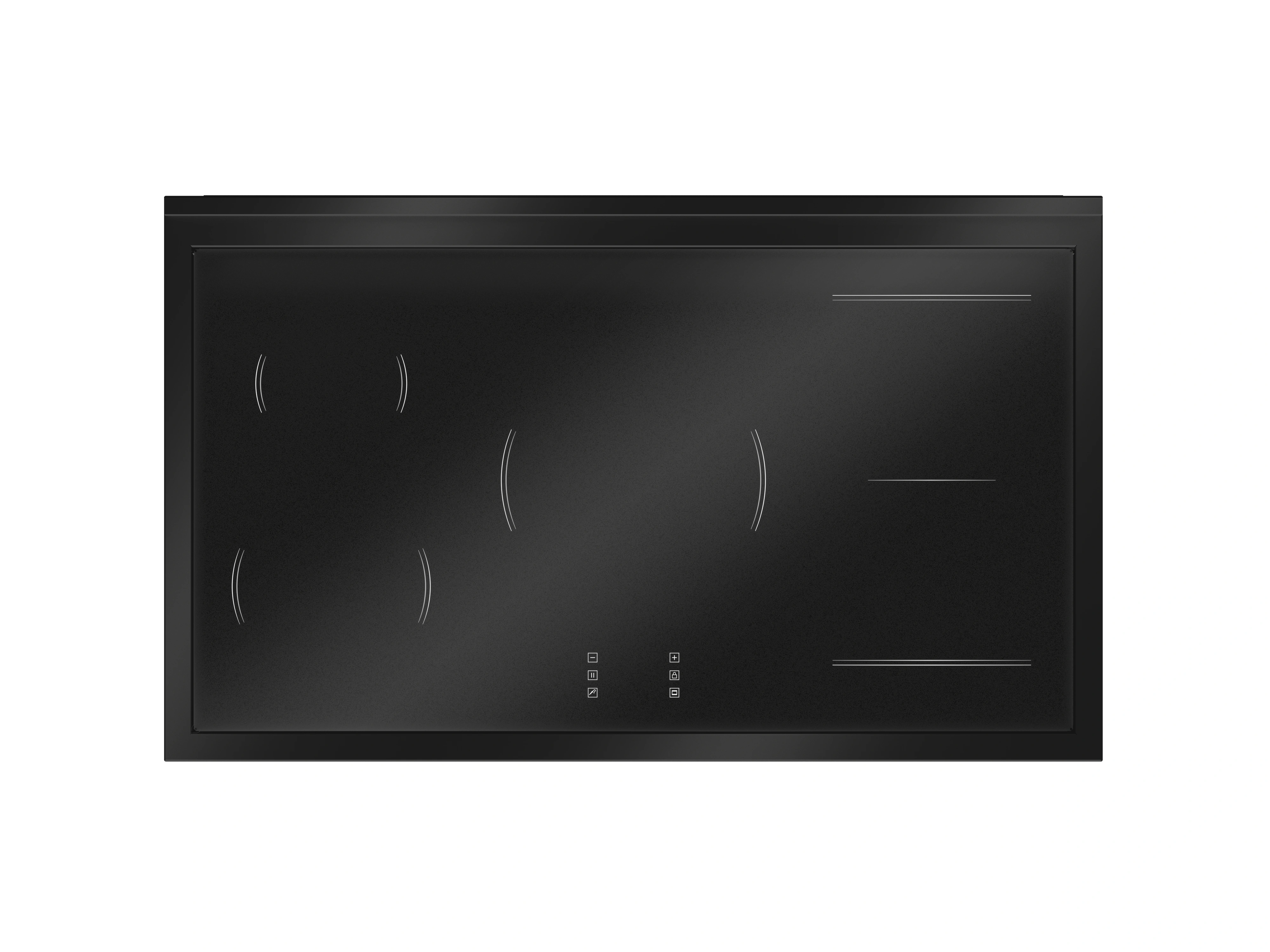 Bertazzoni Professional Induktionsspis PRO105I2ECAT2, 100 cm Carbonio