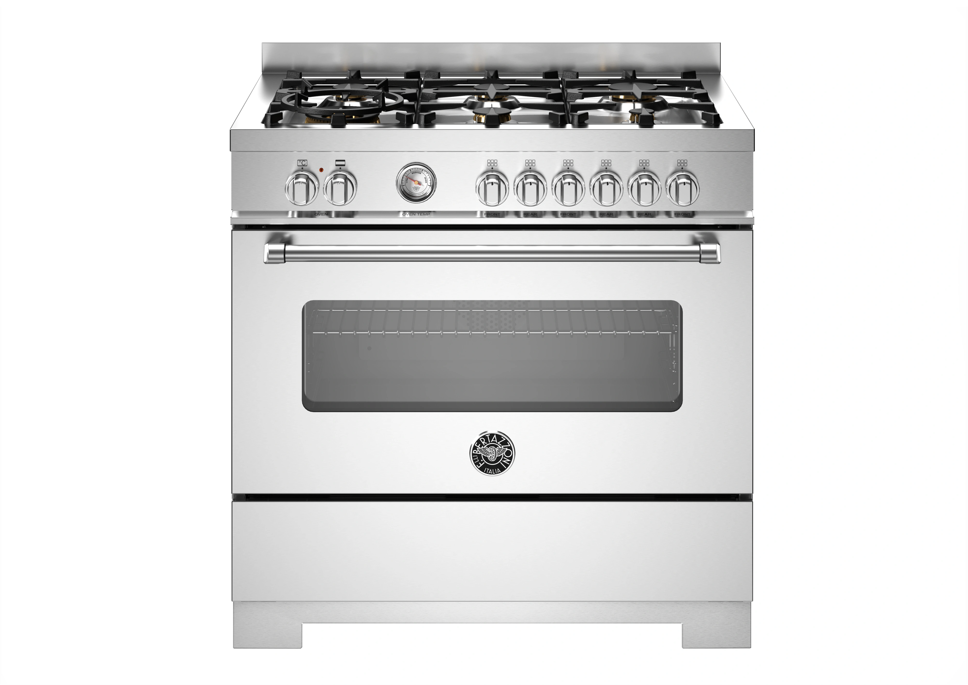 Bertazzoni Master Gasspis MAS96L1EXT2, 90 cm Rostfri