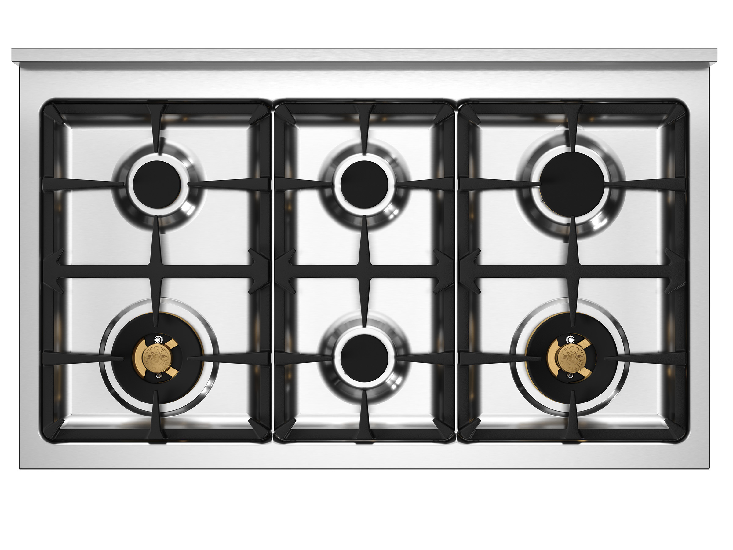 Bertazzoni Heritage Gasspis HER106L3ENET2, 100 cm Mattsvart