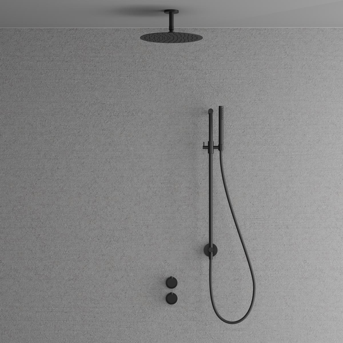 Harmonized 5y Svart Duschset