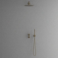 Duschset Steel Harmonized 2x Champagne