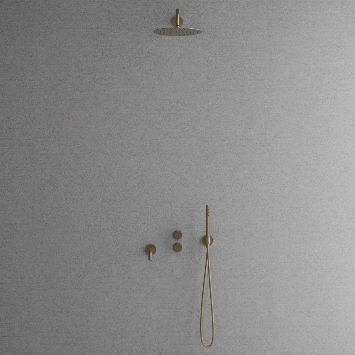 Inbyggnadspaket Steel Harmonized 3x Champagne