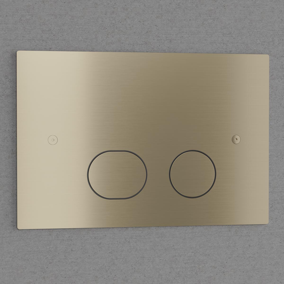 Steel Style T spolplatta Champagne