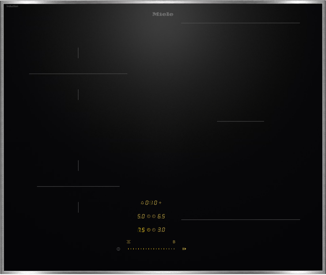 Miele Induktionshäll KM 8462 FR