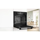 Bosch inbyggnadsugn HBG537FB4 - serie 6, svart med air fry-funktion